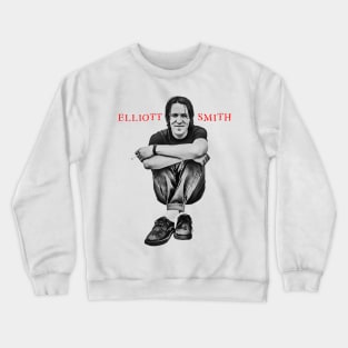 elliott smith art Crewneck Sweatshirt